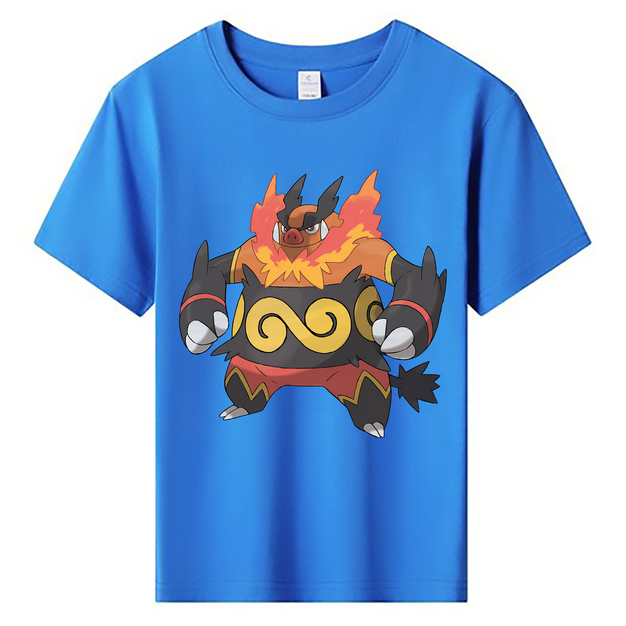 （画像用） ポケットモンスター Pokémon 綿100％キッズTシャツ（フロントプリント）
